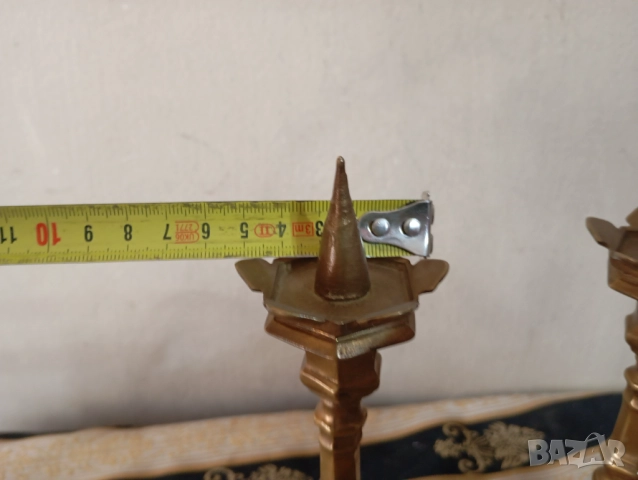 Комплект барокови свещници, снимка 3 - Други ценни предмети - 52440638