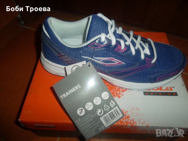     Туристически леки спортни маратонки в лилаво и бяло,внос от Австрия -№39.5-40, снимка 5 - Маратонки - 27491906