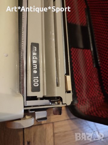 Антикварна Пишеща Машина "Madame", снимка 3 - Антикварни и старинни предмети - 43245899