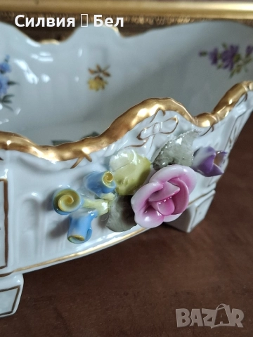 Красива декоративна купа, снимка 9 - Антикварни и старинни предмети - 51918512