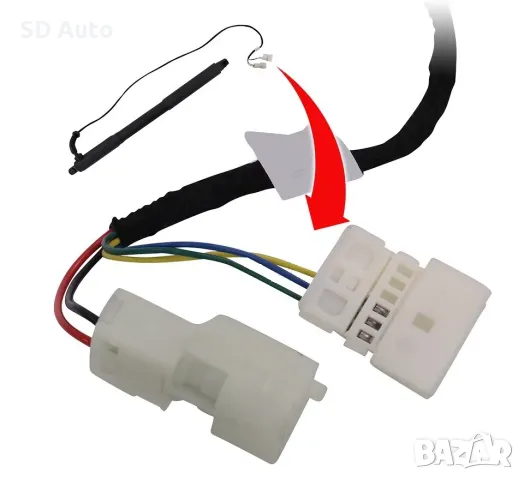 Електрически Амортисьор за задна врата а BMW X5 E70, снимка 3 - Части - 47600285