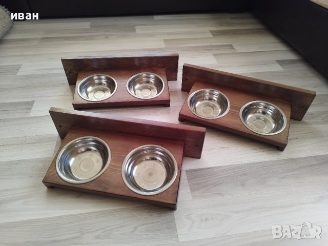 Поставка за храна/вода на стена, снимка 5 - За кучета - 42967548