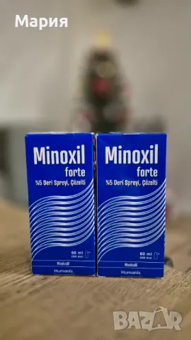 Minoxil Форте %5 спрей - алопеция 60мл, снимка 3 - Продукти за коса - 48346425