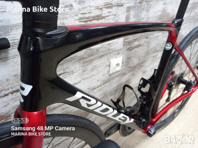 Карбонов шосеен велосипед Ridley Fenix SLiC Disc Ultegra Forza , снимка 4 - Велосипеди - 44018594