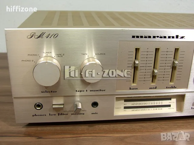 Усилвател  Marantz pm-410 /1 , снимка 3 - Ресийвъри, усилватели, смесителни пултове - 47997910