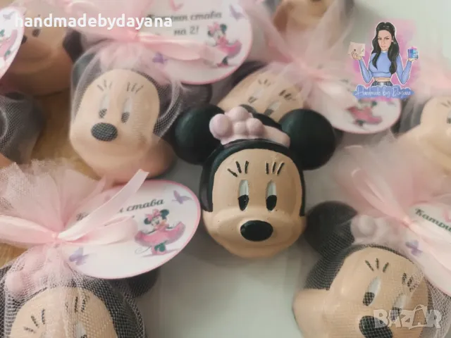 Подаръчета за гости - Мини Маус и Мики Маус 