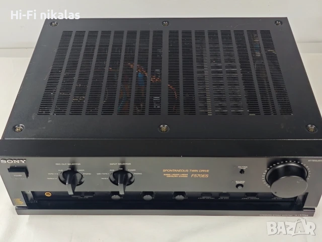 стерео усилвател ретро Hi-Fi SONY TA-F570ES, снимка 6 - Ресийвъри, усилватели, смесителни пултове - 51249419