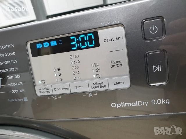 9Kg Сушилня Samsung Термопомпа 12м Гаранция Самсунг, снимка 5 - Сушилни - 51112407