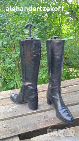 Дамски ботуши от естествена кожа Veronella, снимка 3 - Дамски ботуши - 47480835