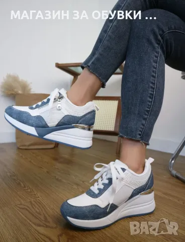 ДАМСКИ СПОРТНИ ОБУВКИ -код: А6808, снимка 5 - Дамски ежедневни обувки - 47593979