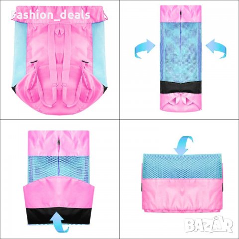 Нова Удобна малка раница с шнур за плуване, пътуване, фитнес мешка, снимка 2 - Раници - 33612112