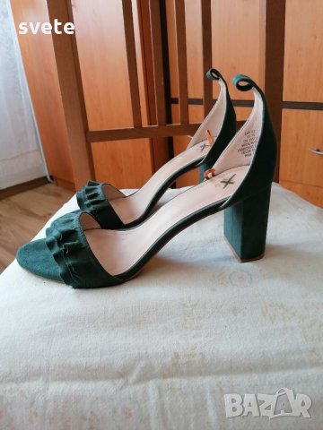 Сандали на ток h&m, снимка 2 - Сандали - 32784660