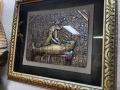 Плочка в рамка на Анубис и Тутънкамон, снимка 1
