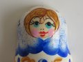 Автентичен дървен магнит-матрьошка от  Русия-серия-4, снимка 3