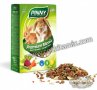 Pinny Premium Menu Dwarf Rabbits храна за зайци с моркови, грах и червено цвекло 800гр, снимка 1 - Декоративни зайчета - 38130357