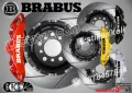 BRABUS надписи за капаци на спирачни апарати , снимка 1