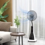 Вентилатор с водна мъгла Diplomat DX-66, 90W 16" мултифункционален, LED, дистанционно управление, снимка 4
