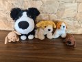 Лот 5 броя плюшени играчки кучета, снимка 1 - Плюшени играчки - 43446928