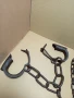 Соц Стари Затворнически Белезници Окови Тегло 9кг., снимка 2
