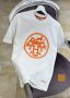 💯Hermes унисекс памучни стилни тениски💯, снимка 2