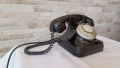 Стар немски телефон с вилка-  Siemens - 1950" година, снимка 3