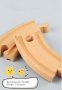 ДЪРВЕНИ ИГРАЧКИ - Wooden Farm Train Track 3981, снимка 4