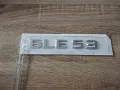 сребрист надпис Mercedes Benz GLE 53, снимка 3