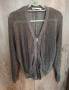 ZARA блестяща жилетка с цип, снимка 3