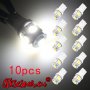 Габаритни диодни крушки габарити T10 с 5 Smd Led ксеноново бели диода за кола автомобил джип супер я, снимка 7