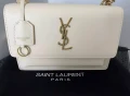 Нова дамска кожена чанта YSL, снимка 1