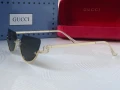 GUCCI дамски слънчеви очила 2 цвята черни кафяви , снимка 8