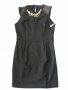PHILIPP PLEIN - Черна маркова рокля , много стилна и елегантна, страничен ефектно подчертан цип , снимка 5