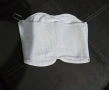 Дамски къс бял топ бюстие, снимка 4