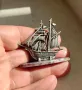 Сребърно преспапие кораб, подарък от сребро, сребърно преспапие, снимка 3