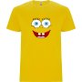 Нова мъжка тениска Спондж боб (SpongeBob) в жълт цвят