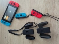 Nintendo Switch + 4 игри + кейс + доп. контролери, снимка 3