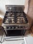 Комбинирана професионална готварска печка на ток и газ, снимка 1 - Обзавеждане на кухня - 40203723