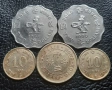 Лот монети 10 и 50 цента и 2 долара ХОНГ КОНГ -без повтарящи се !, снимка 4