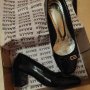 Дамски обувки естествен лак, снимка 1 - Дамски елегантни обувки - 40592902