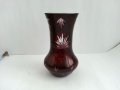  ваза цветен кристал, снимка 1 - Вази - 32739155