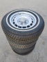 Mercedes W123 original алуминиеви джанти с гуми 205/70 R14 от германия, снимка 7