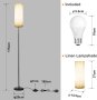 YELUFT 12W LED подова лампа,дистанционно и крачен превключвател,170 см, снимка 8