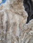 Дамско палто от заек естествен косъм, снимка 5
