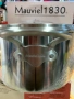 Тенджера MAUVIEL 1830, Инокс, 5.7л, Неръждаема стомана, Трислойна със стъклен капак, снимка 3