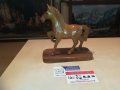 поръчан-дървен кон-20х20х9см-внос швеицария, снимка 10