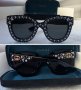Gucci дамски слънчеви очила с звезди камъни, снимка 1