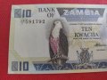 Екзотична банкнота ЗАМБИЯ много красива непрегъвана за колекционери 28392, снимка 3