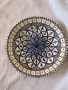 Керамична декоративна чиния, ръчна изработка, 25 см. диаметър, уникат, Тунис, нова, занаятчийска, снимка 1