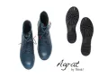 Think Booties сини Agrat azur номер 38,5-39  боти/обувки , снимка 2