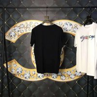 Мъжка тениска Givenchy Paris Embroidery Black XL, снимка 9 - Тениски - 26517550